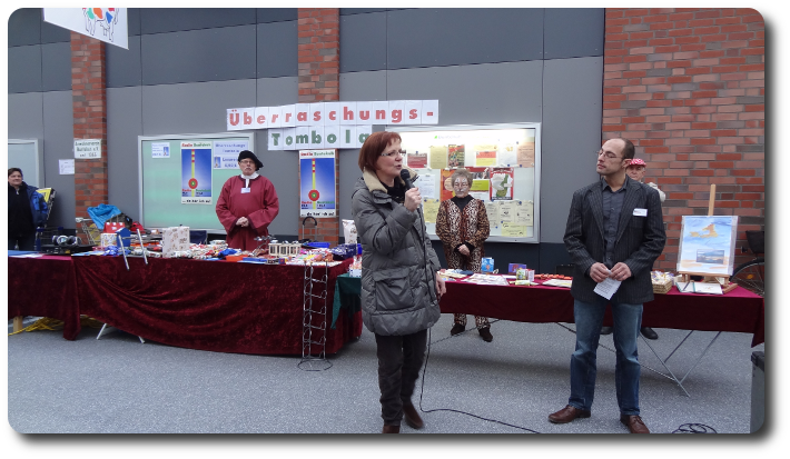 RBK Tombola bei der Neujahrsaktion im EKZ Buntekuh 2013