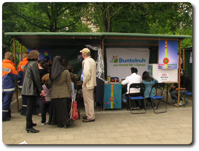 RBK Stand beim Stadtteilfest Buntekuh 2010