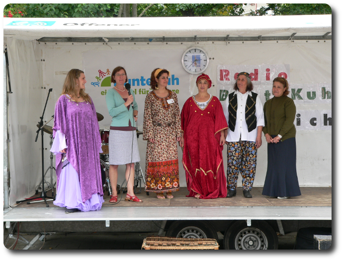 RBK Stand beim Stadtteilfest Buntekuh 2011 Modenschau